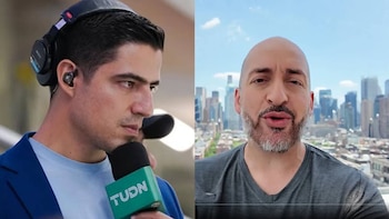 ¡Chocan en vivo! Andrés Vaca y Marco Cancino se enfrentan con todo en plena transmisión de TUDN