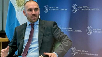 Este miércoles Martín Guzmán visitará