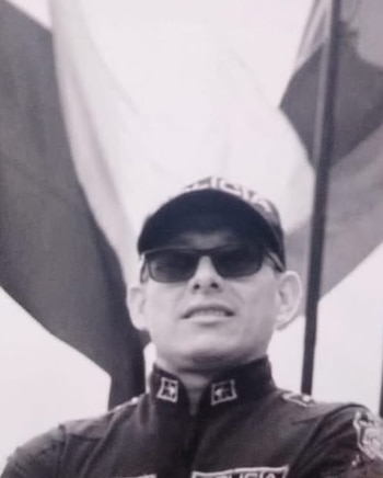 Juan Javier Vargas Soler, intendente jefe de la Policía Nacional, murió en el lugar del accidente tras el fuerte impacto entre los vehículos - crédito Digame.com/Facebook