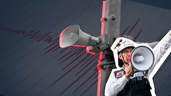 La alerta sísmica sólo se