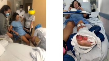 Daniella Álvarez publicó imágenes inéditas