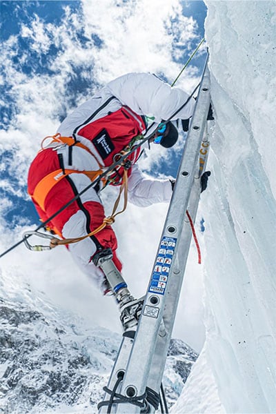 El ascenso al Everest de Hari Budha Magar buscó cambiar la percepción sobre la discapacidad e inspirar a otras personas (Créditos: Guinness World Records)