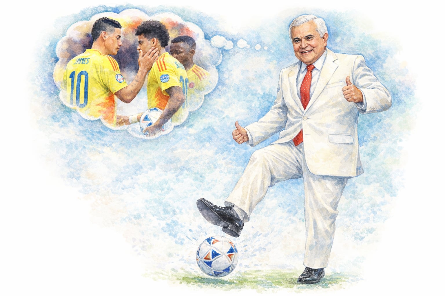 Jorge Barón defiende su promesa con la Selección Colombia y habla de esperanza