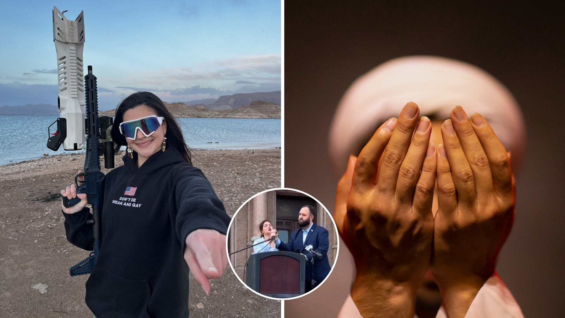 El Capitolio estatal de Texas fue escenario de una nueva controversia luego de que la activista Valentina Gómez se dirigiera en tono ofensivo a una comunidad musulmana - crédito @ValentinaForUSA/X