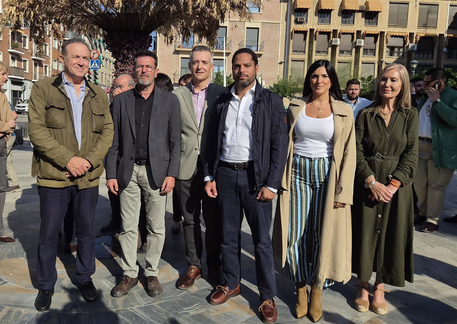 Garriga (Vox) visita Murcia para "proponer soluciones" a la inmigración "que está cambiando la realidad de los barrios"