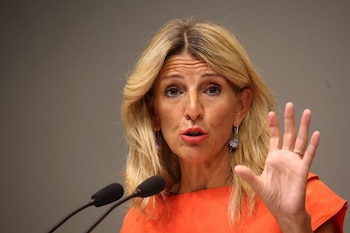 La ministra de Trabajo de