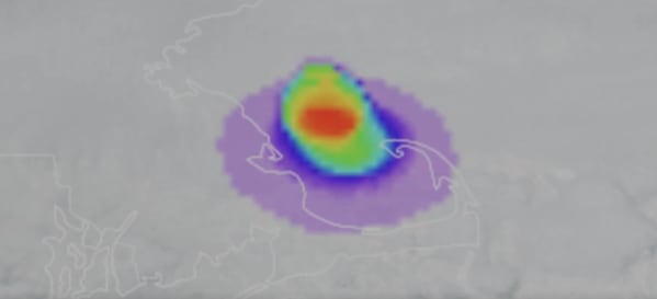 La Sociedad Meteorológica Estadounidense atribuye el boom sónico a posibles meteoros de gran tamaño (Captura de video)
