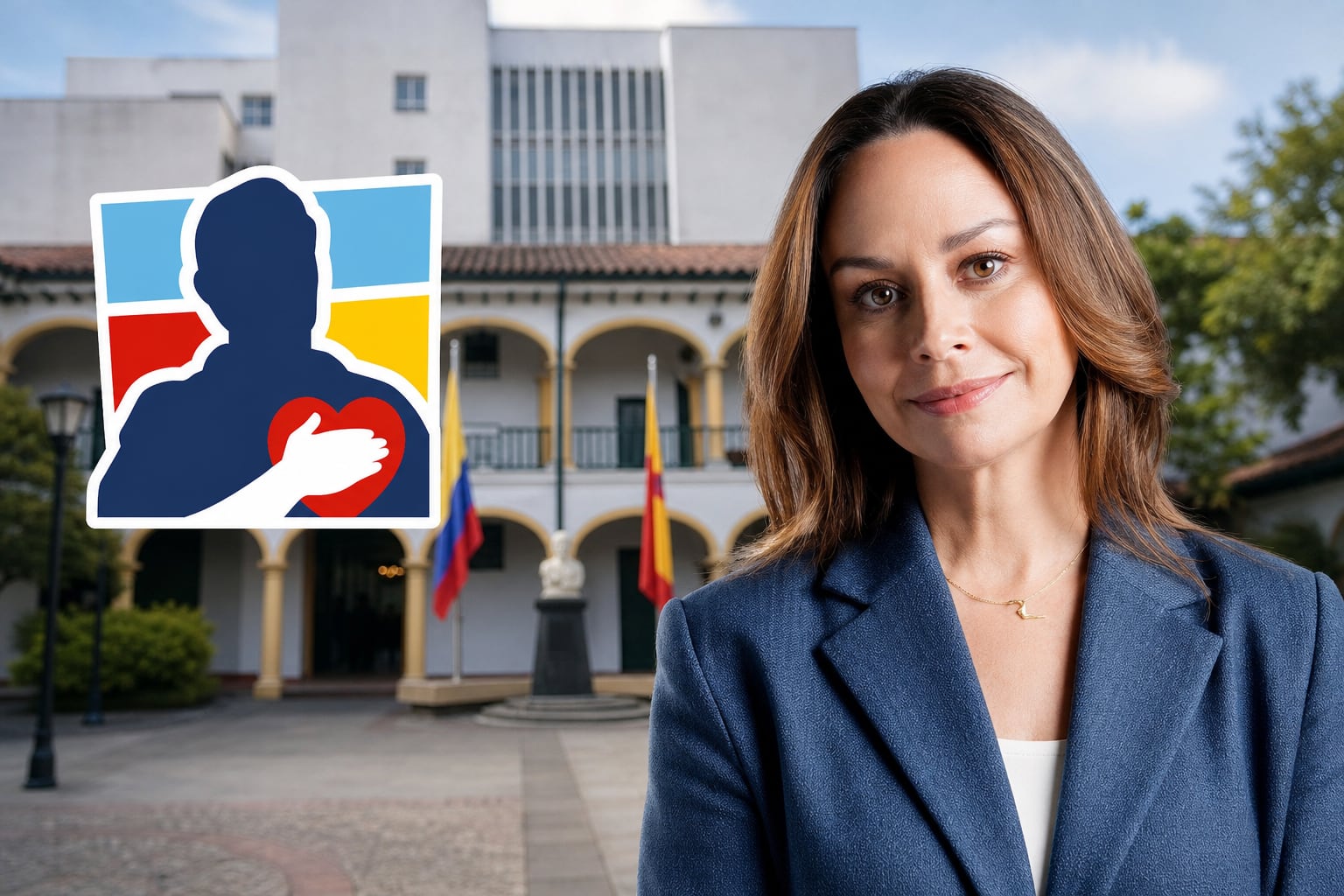 María Claudia Tarazona, la viuda de Miguel Uribe Turbay, podría ser cabeza de lista al Concejo de Bogotá por el Centro Democrático: el expresidente Álvaro Uribe la habría propuesto