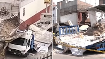 Muro de colegio en San