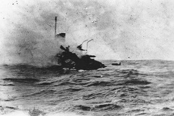 La localización del destructor fue