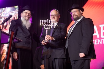 El titular de Jabad Argentina,