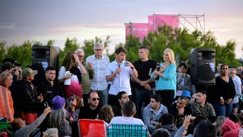 Axel Kicillof y Gustavo Barrera