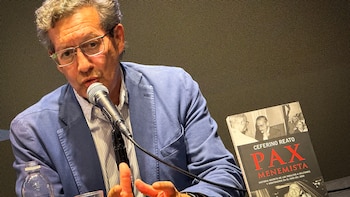 Ceferino Reato presentó “Pax menemista” en la Feria del Libro: “Los indultos los propusieron los montoneros”