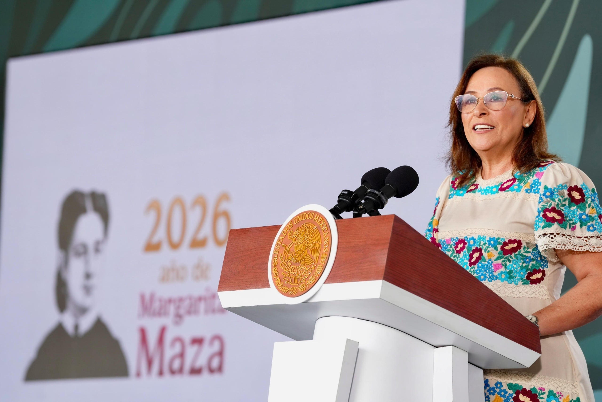 Señalamientos apuntan a supuestas medidas de instituciones financieras contra cuentas vinculadas con Nahle y su entorno. (Crédito / Presidencia)