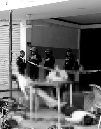 Los sicarios llegaron en motocicleta