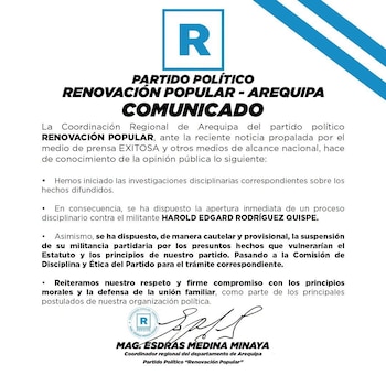 comunicado