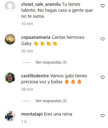 Seguidores de Gabriela Herrera la defienden de las críticas. (Instagram)