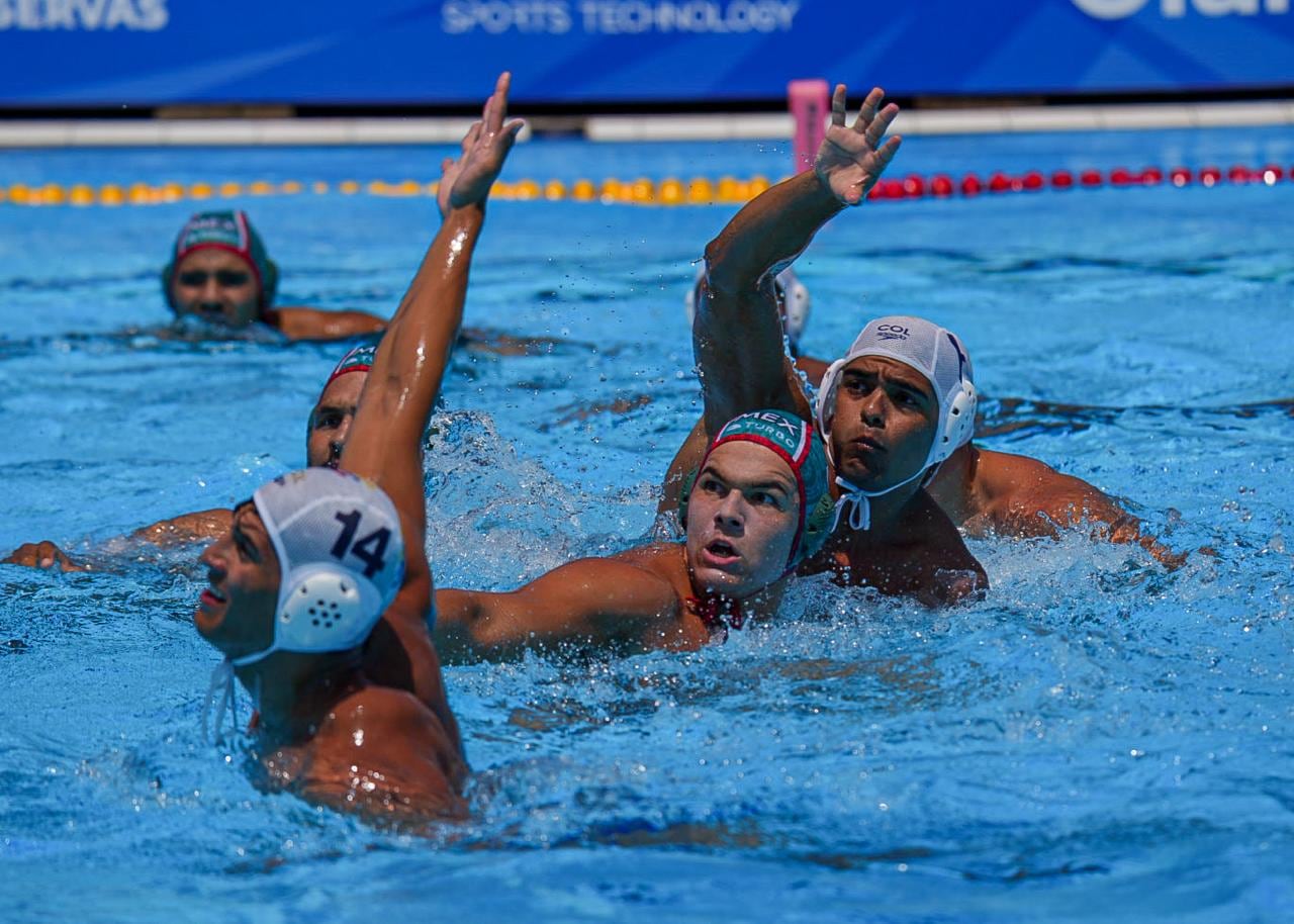 México va por el bronce en polo acuático tras caer ante Colombia en Santo Domingo 2026