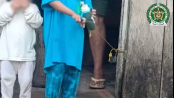 Autoridades rescataron a varios menores en estado de abandono en Caldas: un niño de 4 años estaba atado a una puerta