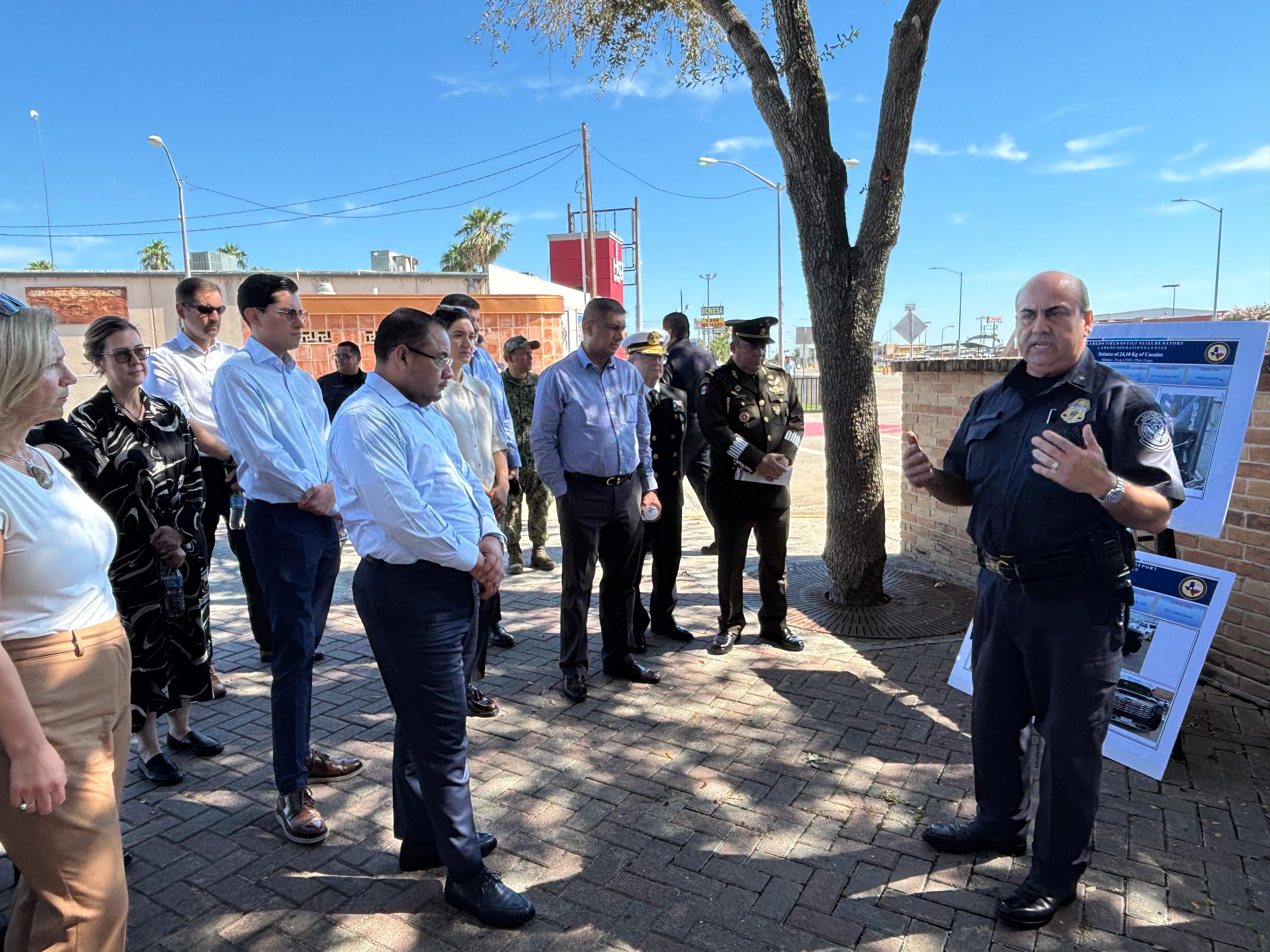 Las autoridades dieron pie a esta reunión de seguridad entre autoridades de ambas naciones en la ciudad de McAllen, Texas | Secretaría de Relaciones Exteriores