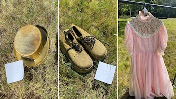 Galeras, zapatos y vestidos, también