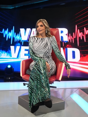 Lucy Bacigalupo durante su participación