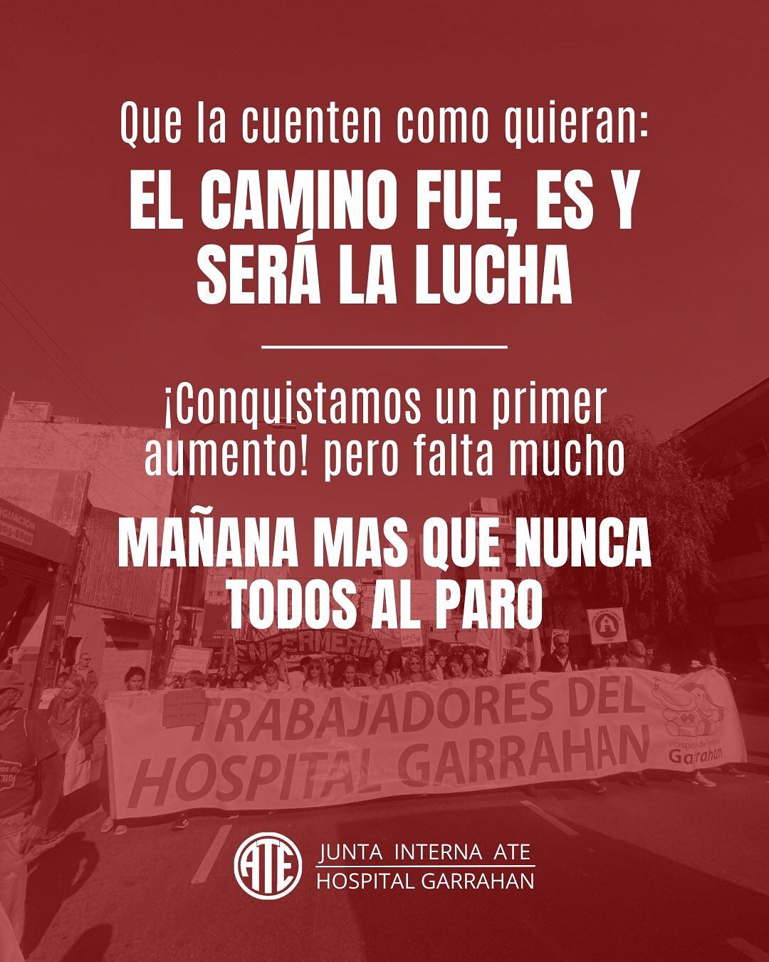 El comunicado de ATE Garrahan