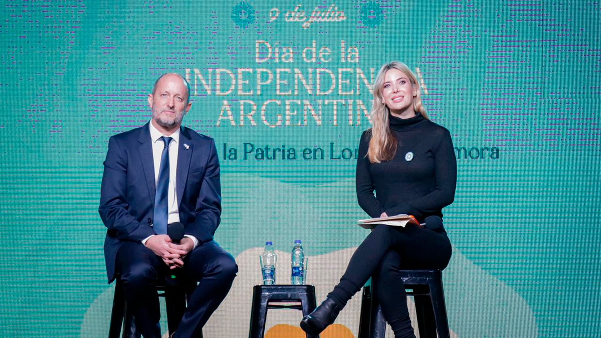 Martín Insaurralde y Jesica Cirio
