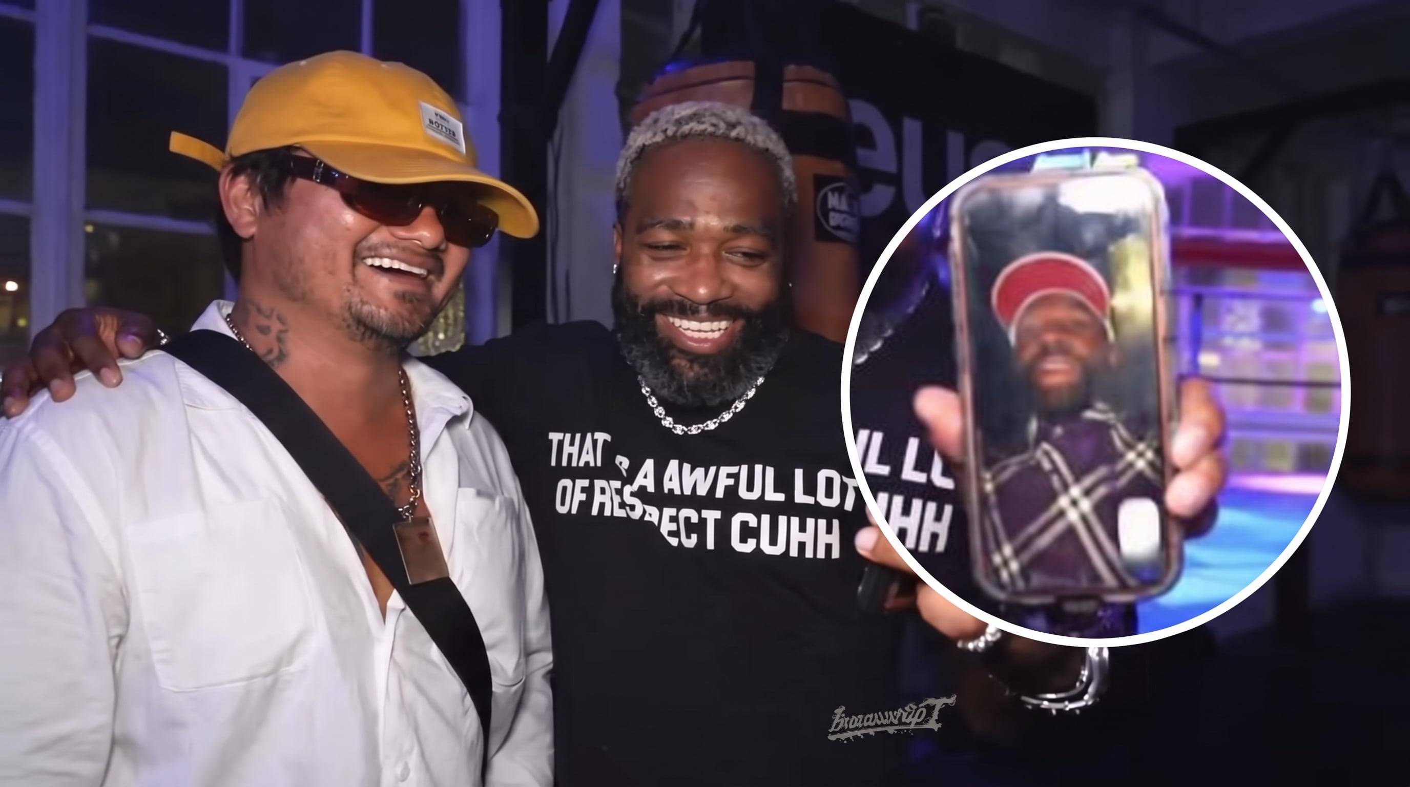 Chino Maidana compartió una transmisión con Adrien Broner, quien en un momento realizó una videollamada con Floyd Mayweather. El boxeador argentino le recordó a Money que aún tiene el diente que le voló en la primera pelea en 2014 (Imagen Ilustrativa Infobae)