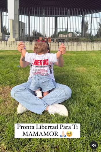 La menor conmovió las redes