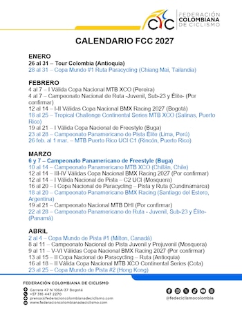 Tour Colombia