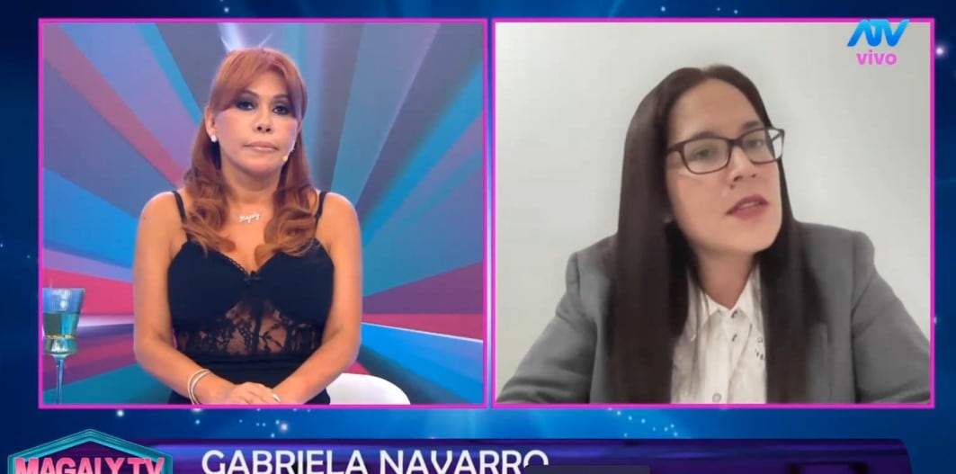Gustavo Salcedo habría hablado de GPS y seguimiento a Christian Rodríguez en audio difundido por Magaly Medina. Captura: Magaly TV La Firme.
