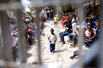 Un niño en el campo