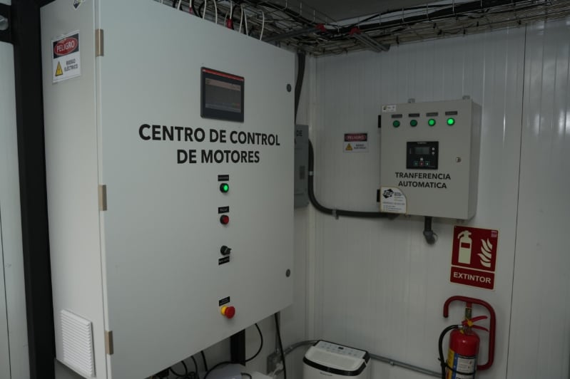 Estación de monitoreo remoto permite obtener información continua sobre variables vinculadas a la calidad del agua. (MiAmbiente)