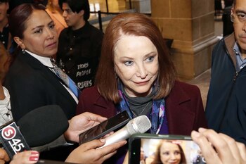 Reforma electoral sigue vigente y debe discutirse de forma plural: Laura Itzel Castillo. Foto: (Senado de la República)