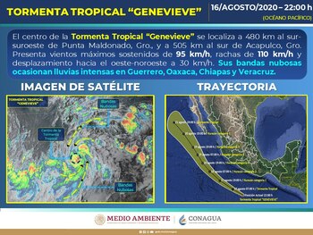 Este fenómeno ocasionará descargas eléctricas,