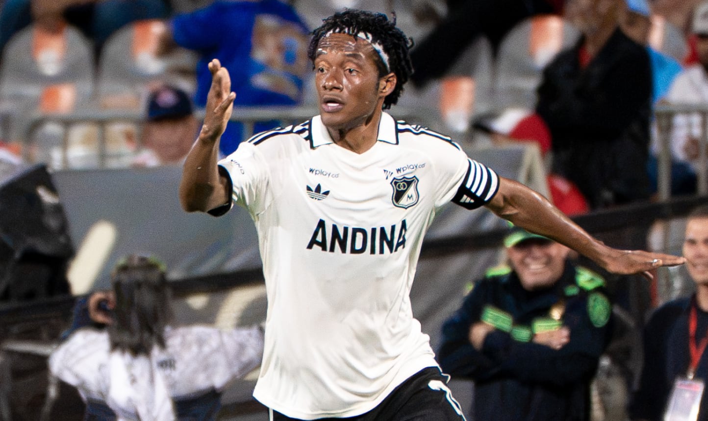 Juan Guillermo Cuadrado tendrá su segundo partido con Millonarios ante Fortaleza - crédito Millonarios FC