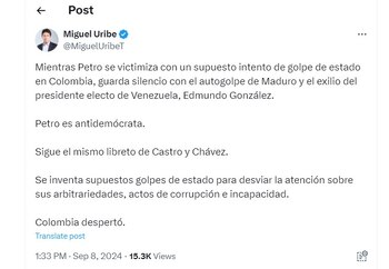 Miguel Uribe Turbay compara a