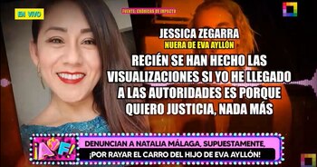 Nuera de Eva Ayllón pide