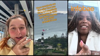 Turistas extranjeros reaccionan al sismo