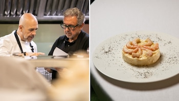 Chef Juanjo López junto a