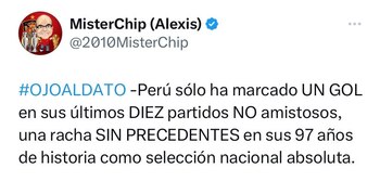 El dato desolador de MisterChip tras eliminación de la selección peruana en la Copa América 2024.