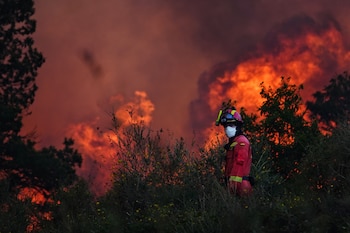 Varios servicios de emergencia tratan
