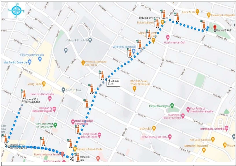 La Alcaldía recomienda a los conductores revisar rutas alternas, anticipar desplazamientos y no conducir bajo los efectos del alcohol durante las celebraciones - crédito Alcaldía de Barranquilla