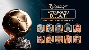 Balón del Oro lanzó el BOAT para que la gente elija al mejor Balón de Oro de todos los tiempos