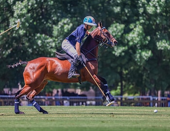 Adolfo Cambiaso jugando un nuevo