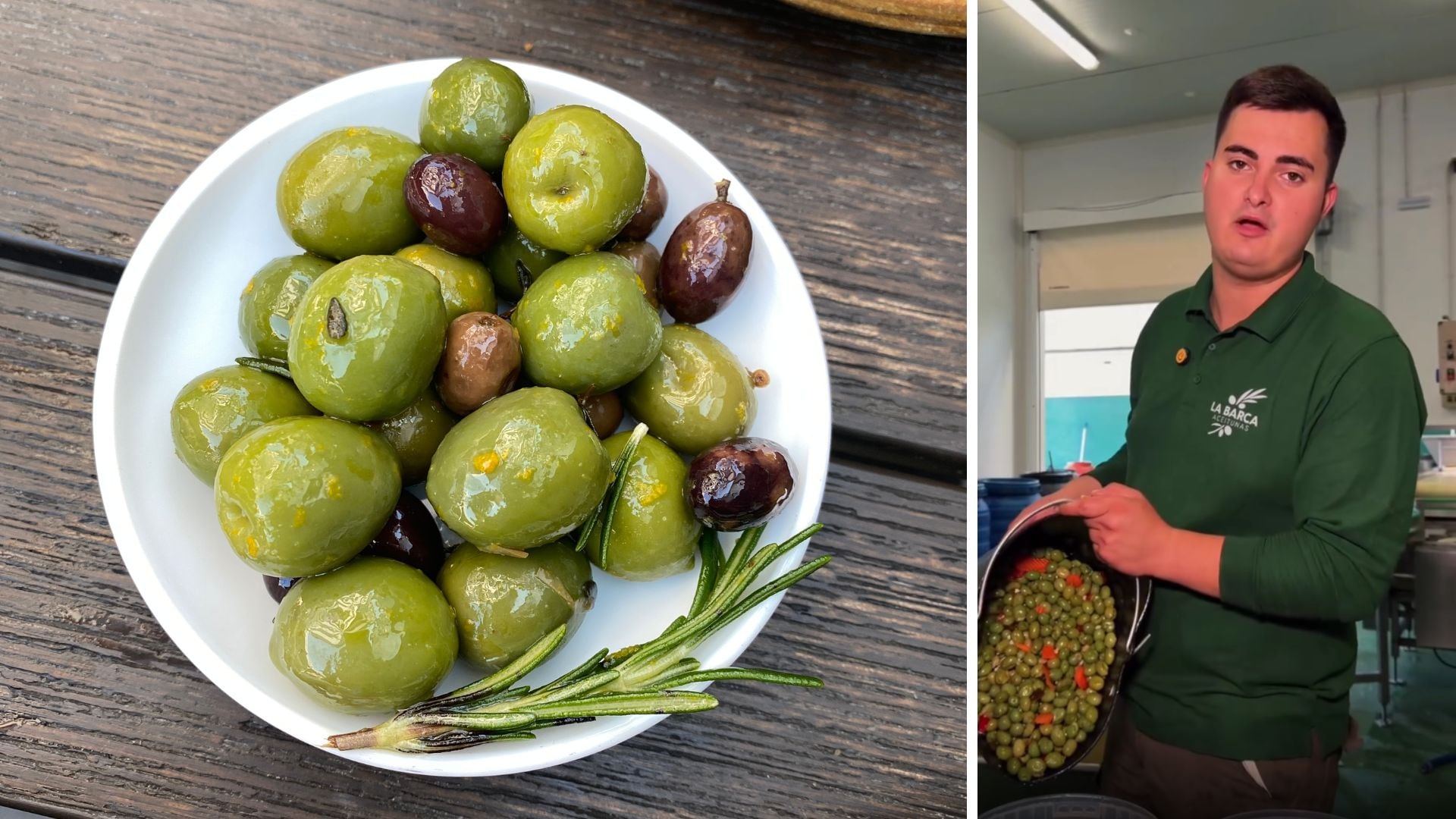 Los consejos de los fabricantes de Aceitunas La Barca para disfrutar de olivas con más sabor (Montaje Infobae)