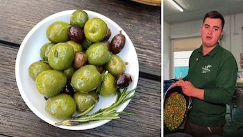 Juan Ruiz, fabricante de aceitunas: “Uno de los mayores errores es comerlas recién sacadas de la nevera; cuando están demasiado frías, pierden su sabor”