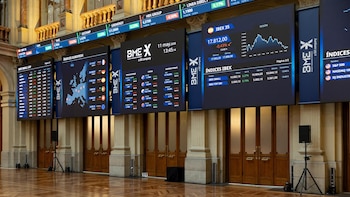 Ibex 35 sube 3,26% en mayo y supera los 18.300, pendiente del acuerdo de paz entre EEUU e Irán