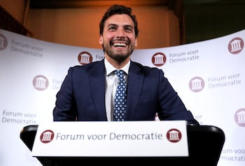 Thierry Baudet (REUTERS/Eva Plevier/Archivo)